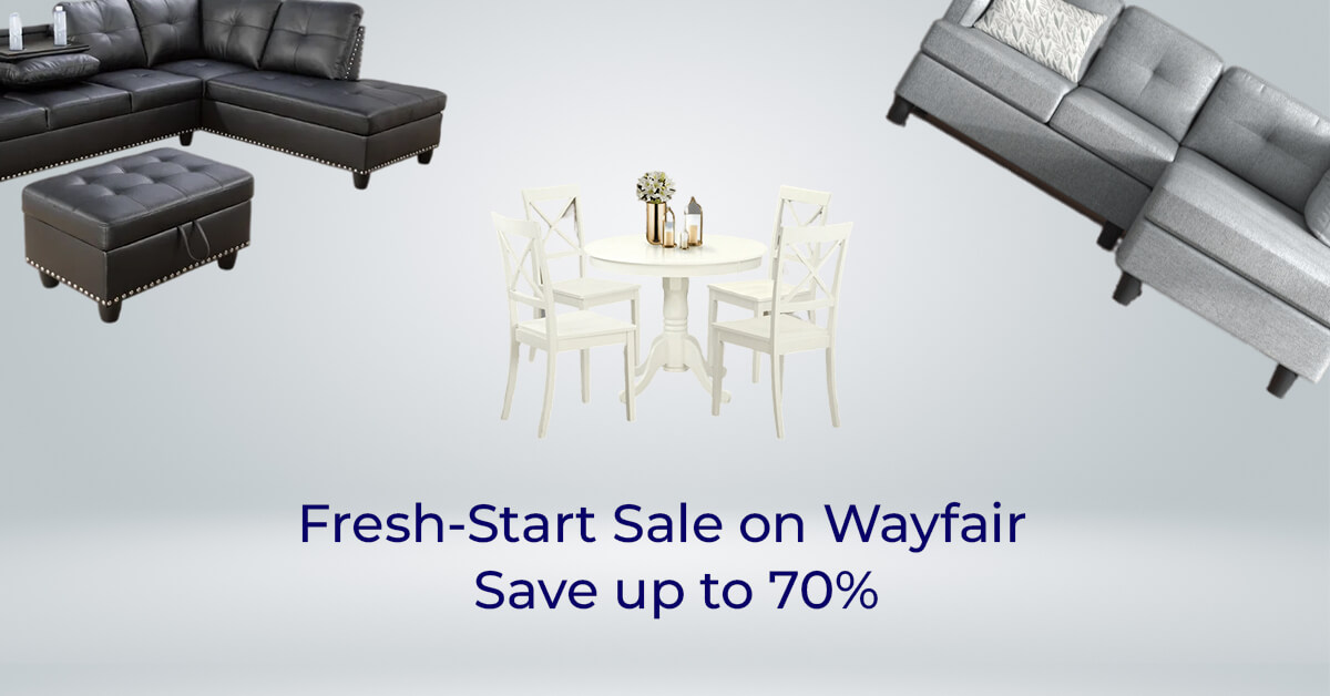 Fresh Start Sale on Wayfair