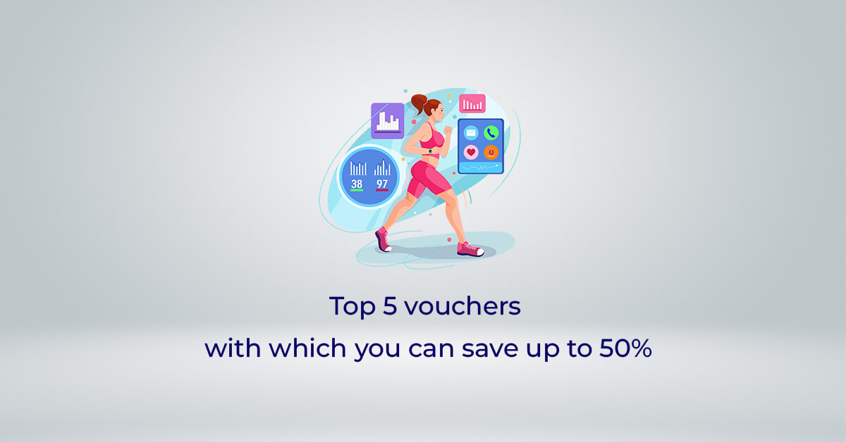 Top 5 vouchers with which you can save up to 50%