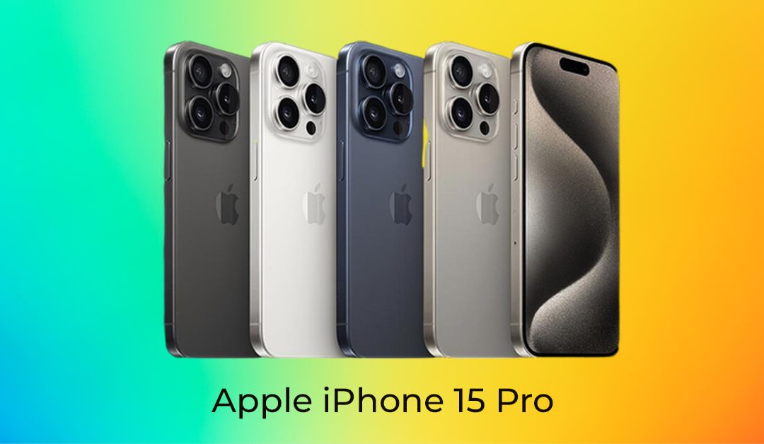 Apple iPhone 15 Pro – a strong and light aerospace-grade titanium design with Pro camera system