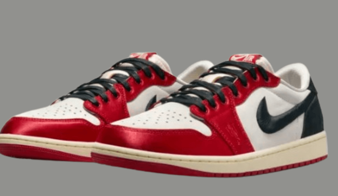 Get Air Jordan 1 Low OG x Trophy Room Sail and Varsity Red for $140.00 @ Nike US