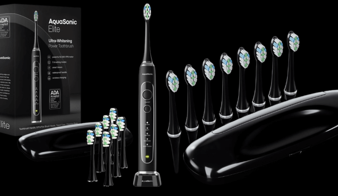 Save $10 on AquaSonic – Elite Series Electric Toothbrush – Black @ BestBuy
