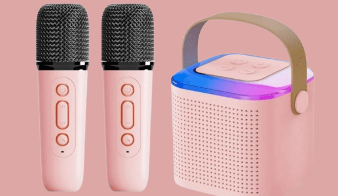 Save $48.00 on Eccomum Mini Karaoke Machine, Portable Bluetooth Speaker @ Walmart