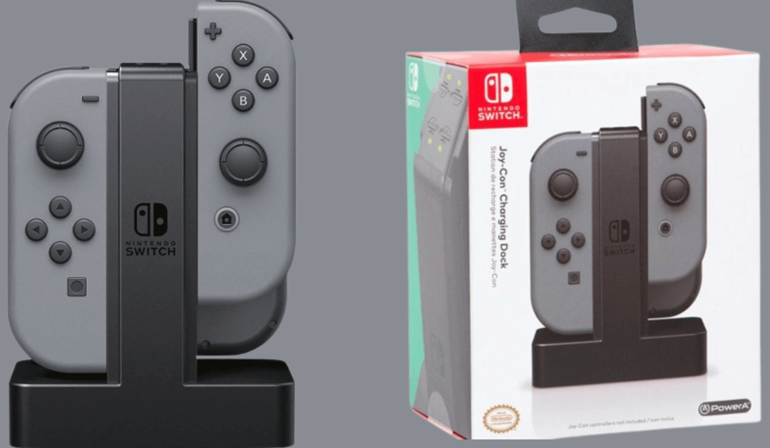 Save $3.50 on PowerA – Joy-Con Charging Dock – Black @ BestBuy