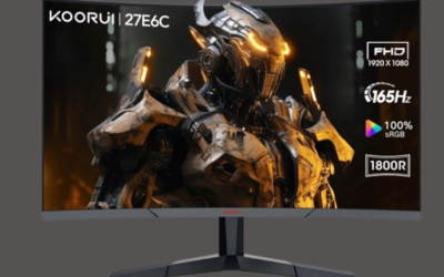 Save $100.00 on KOORUI 27 inch Curved Gaming Monitor @ Walmart