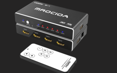 Save $14.00 on Hdmi Switch, Hdmi Splitter 5in 1out 4K 30HZ with IR Remote Control @ Walmart