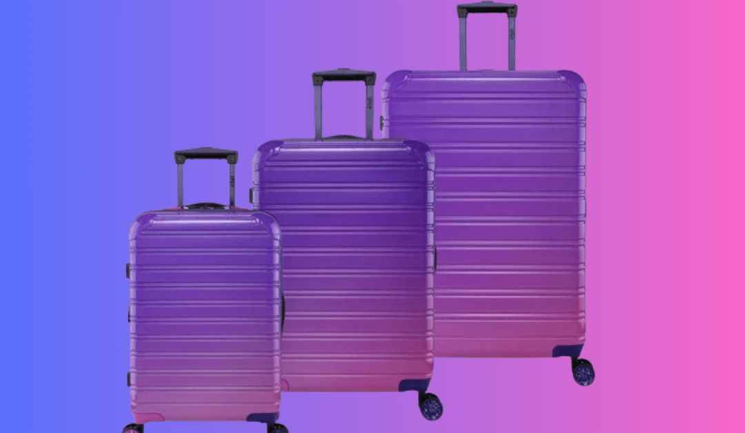 Save $110.00 on iFLY Hardside Luggage Fibertech 3 Piece Set @ Walmart