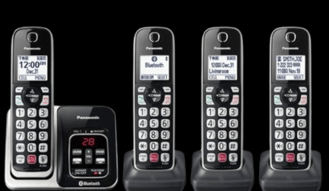 Save $10 on Panasonic – KX-TGD864S Link2Cell DECT 6.0 Expandable Cordless Phone System @ Walmart