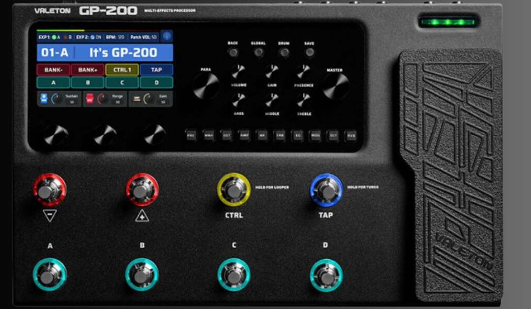 Get 20% off Valeton GP-200 Guitar Bass Amp IR Cabinet FX Loop @ eBay