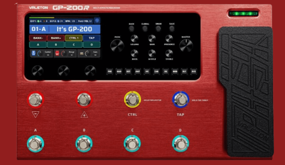 Get 20% off Valeton GP-200 Guitar Bass Amp IR Cabinet FX Loop Expression Effects Processor @ eBay