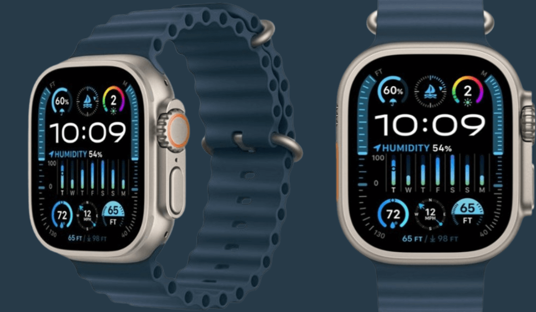Save $50 on Apple Watch Ultra 2 GPS + Cellular 49mm Titanium Case with Blue Ocean Band @ BestBuy