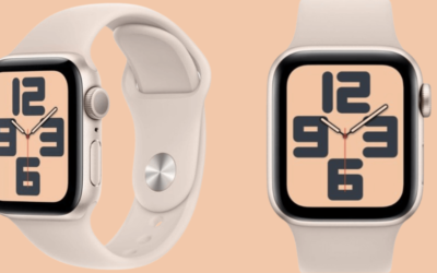 Apple Watch SE 2nd Generation (GPS) 40mm Starlight Aluminum Case with Starlight Sport Band @ BestBuy