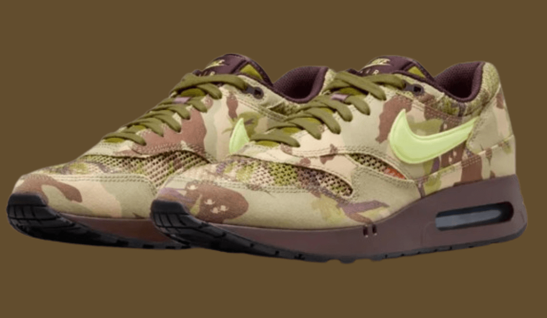 Get Air Max 1 ’86 Camo and Light Lemon Twist for $160.00 @ Nike US