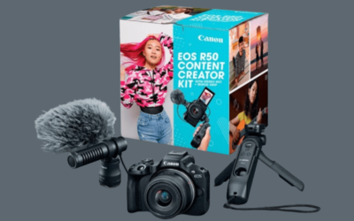 Save $250 On Canon – EOS R50 4K Video Mirrorless Camera with RF-S 18-45mm Content Creator @ BestBuy