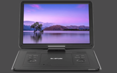 Portable DVD Player with 15.6″ Large HD Screen 6 Hours Rechargeable Battery @ Walmart