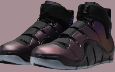Get Zoom LeBron IV Black and Varsity Purple for $250.00 @ Nike US