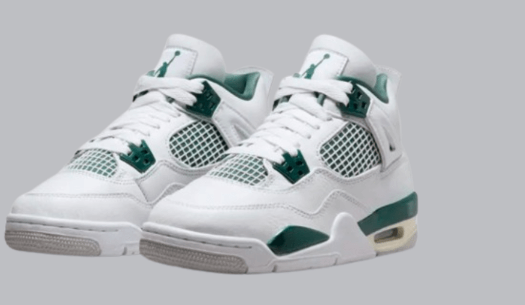 Get Big Kids’ Air Jordan 4 Retro Oxidized Green for $160.00 @ Nike US