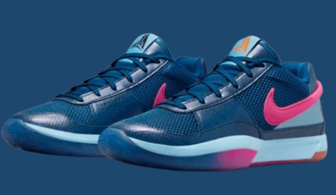 Get Ja 1 “NY x NY” Court Blue and Hyper Pink for $130.00 @ Nike US