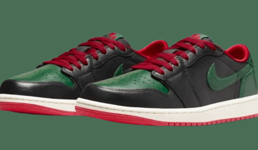 Get Women’s Air Jordan 1 Low OG Black and Gorge Green for $140.00 @ Nike US