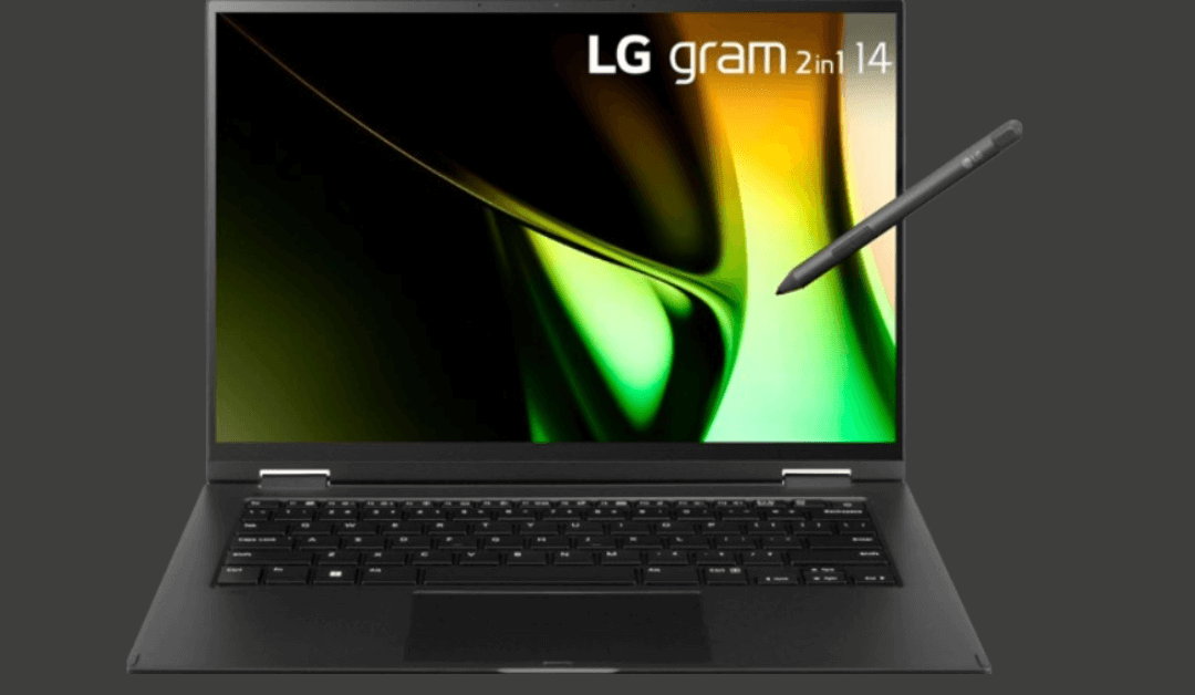 Save $200 On LG gram 2-in-1 14″ Laptop – Intel Evo Platform Intel Core Ultra 7  @ BestBuy