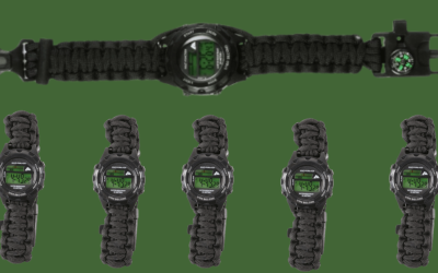 Save $4.50 On Ozark Trail Outdoor Equipment Survival Paracord Wristwatch, Unisex @ Walmart