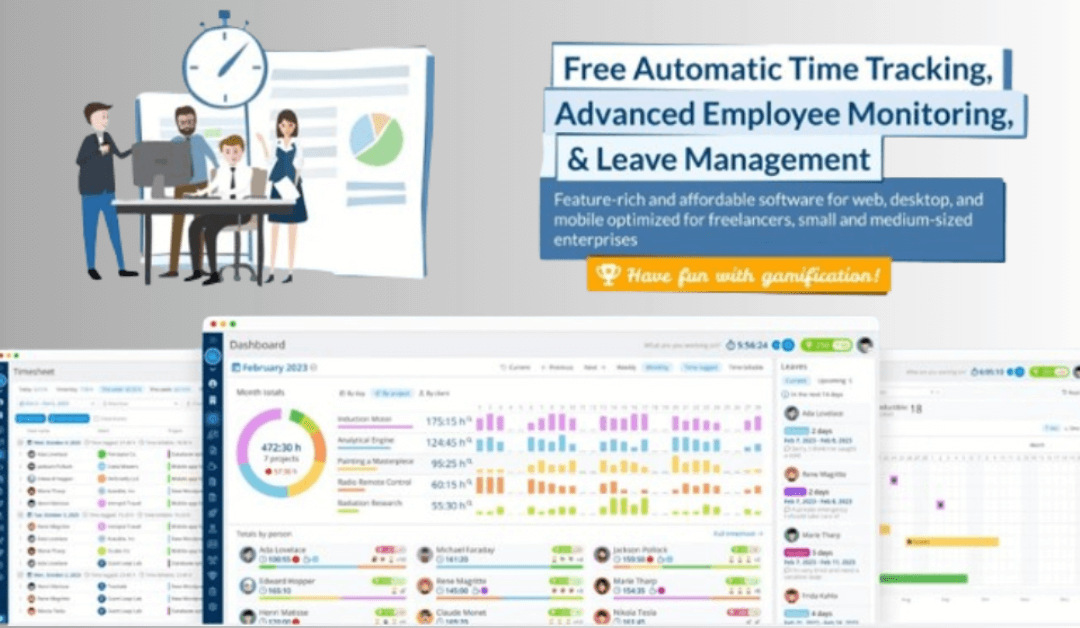 Trackabi Time Tracker App – Trackabi is a platform for time tracking, employee monitoring